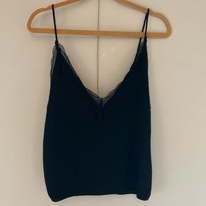 NWT - Black Zara Knit Top - L
